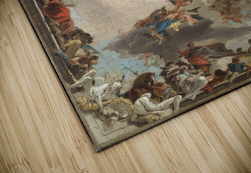 Allegory of The Planets and Continents [1752] by Giovanni Battista Tiepolo [1696–1770] MyCozyFineArt puzzle