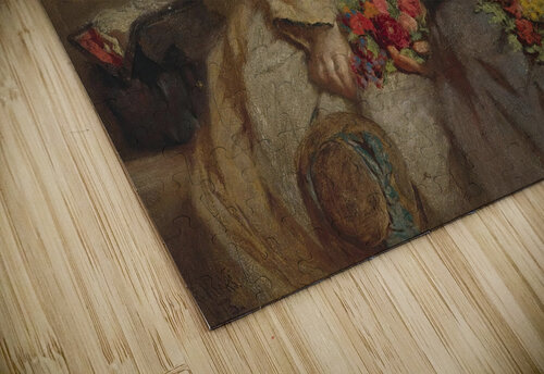 The return home [1873] by George Elgar Hicks [1824–1914] MyCozyFineArt puzzle