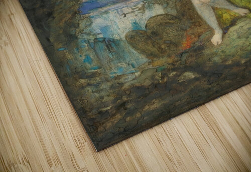 Leda Et Le Cygne by Gustave Moreau [1826–1898] MyCozyFineArt puzzle