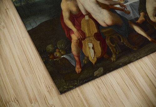 The Wedding Feast Of Bacchus And Ariadne by Marten Pepijn [1575–ca. 1643] MyCozyFineArt puzzle