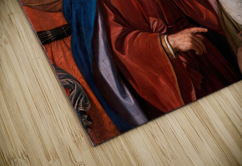 Abraham Casting out Hagar and Ishmael [1657] by Guercino [1591–1666] MyCozyFineArt puzzle