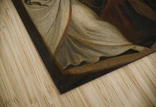 Hüon Rescuing Angela From The Giant Angulaffer. From Wieland’s Oberon by Henry Fuseli [1741–1825] MyCozyFineArt puzzle