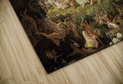 The Quarrel of Oberon and Titania [1849] by Sir Joseph Noel Paton [1821–1901] MyCozyFineArt puzzle
