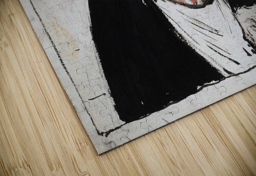 Old woman setting the table by Édouard Vuillard [1868–1940] MyCozyFineArt puzzle