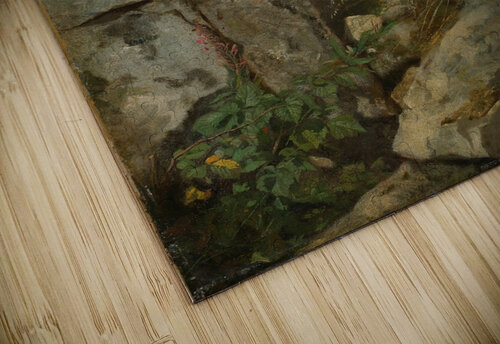 Gräser zwischen Felsen [1863] by Hans Thoma [1839–1924] MyCozyFineArt puzzle