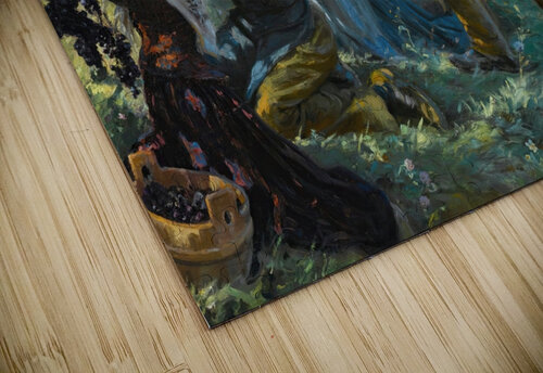 Wine Harvest In The Tyrol [1901] by Peder Severin Krøyer [1851–1909] MyCozyFineArt puzzle