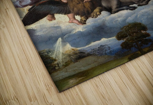 Ezekiel’s Vision [1517–1518] by Raphael [1483–1520] MyCozyFineArt puzzle