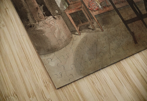 When the Children have Gone to Bed by Carl Larsson [1853–1919] MyCozyFineArt puzzle