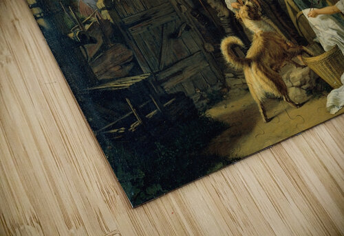 Der Findling [1851] by Ferdinand Mallitsch [1820–1900] MyCozyFineArt puzzle