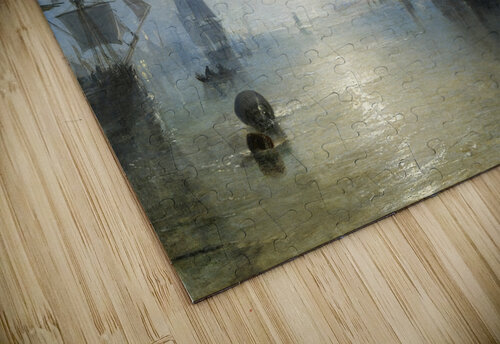 Keelmen Heaving in Coals by Moonlight [1835] by Joseph Mallord William Turner [1775–1851] MyCozyFineArt puzzle