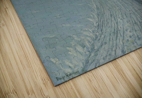 Winter’s Cabin at the Curve by Birge Harrison [1854–1929] MyCozyFineArt puzzle