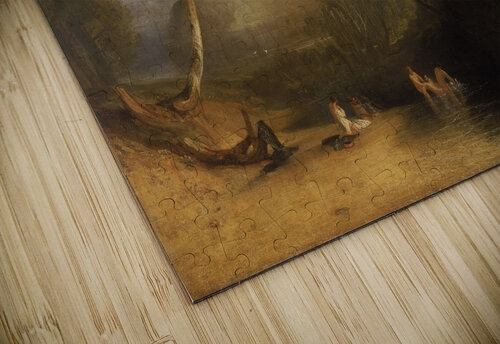 Linlithgow Palace by Joseph Mallord William Turner [1775–1851] MyCozyFineArt puzzle