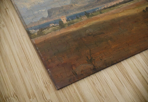 View of Palermo [1833] by Thomas Fearnley [1802–1842] MyCozyFineArt puzzle