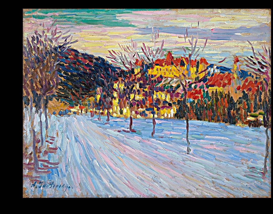 Füssen [1905] by Alexej von Jawlensky [1864–1941] Reproduction
