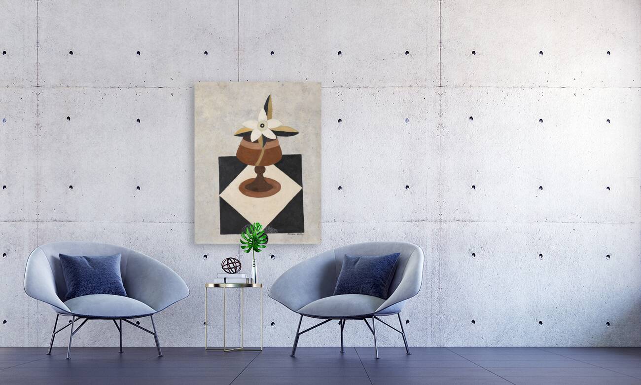 Flowerpiece [1916] by Marsden Hartley [1877–1943] Reproduction