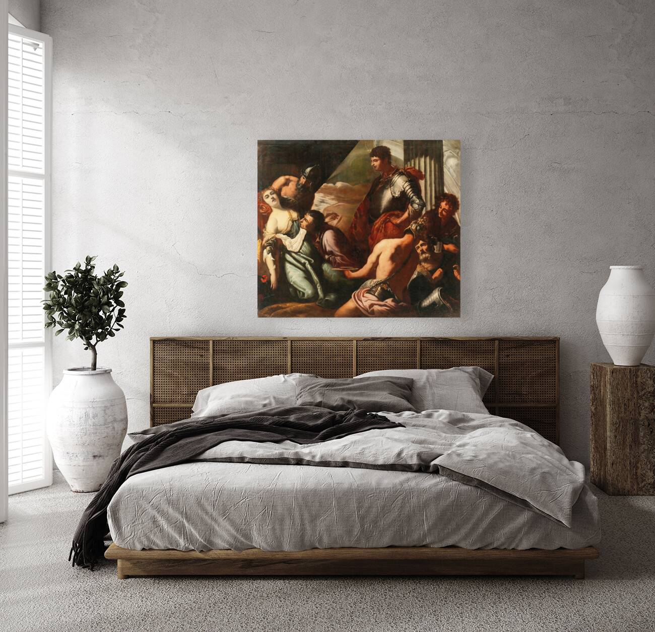 The Death of Agrippina by Antonio Zanchi [1631–1722] Reproduction