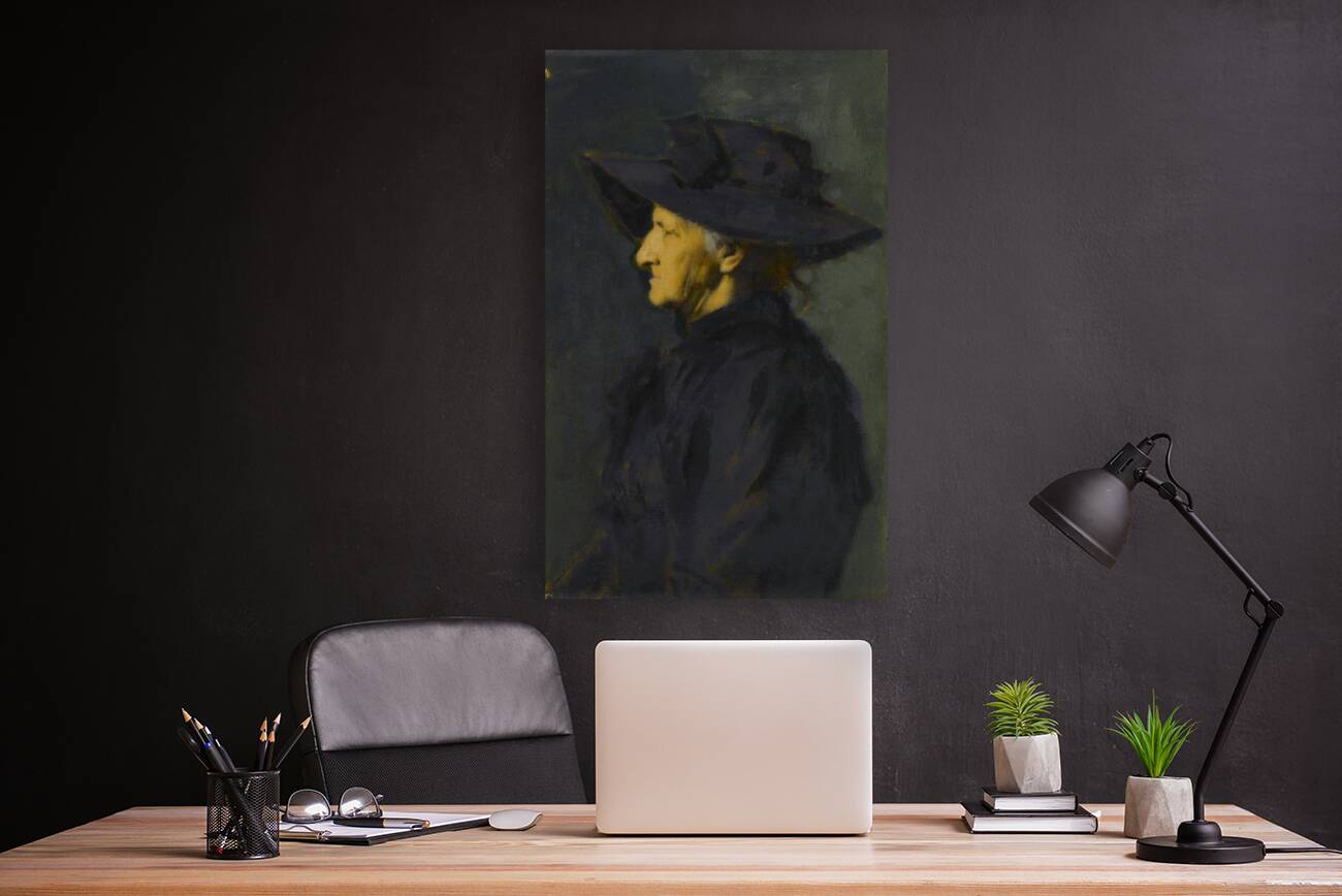 Madame Séraphin Henner [1901] by Jean–Jacques Henner [1829–1905] Reproduction