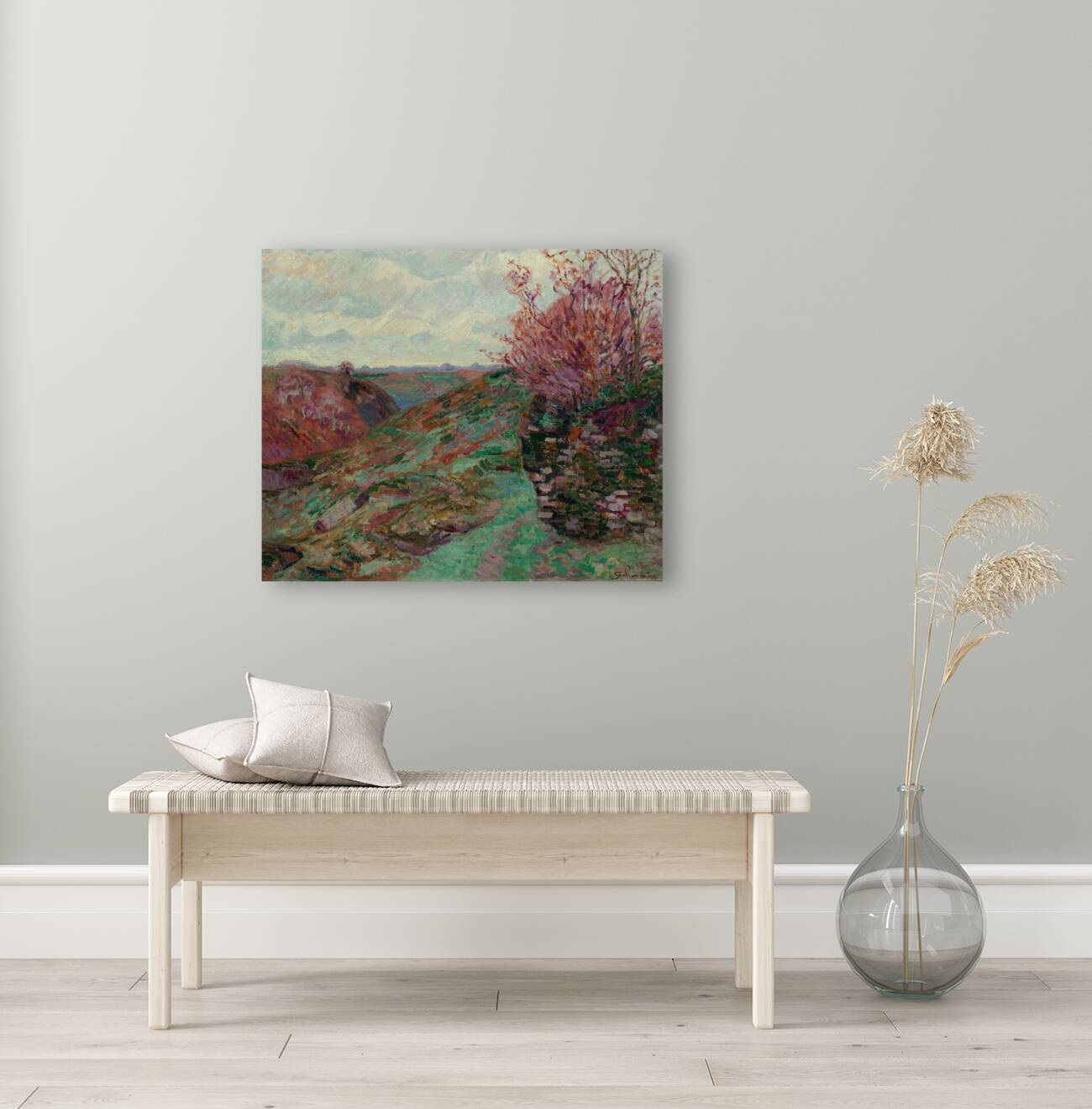 Paysage [circa 1912] by Armand Guillaumin [1841–1927] Reproduction