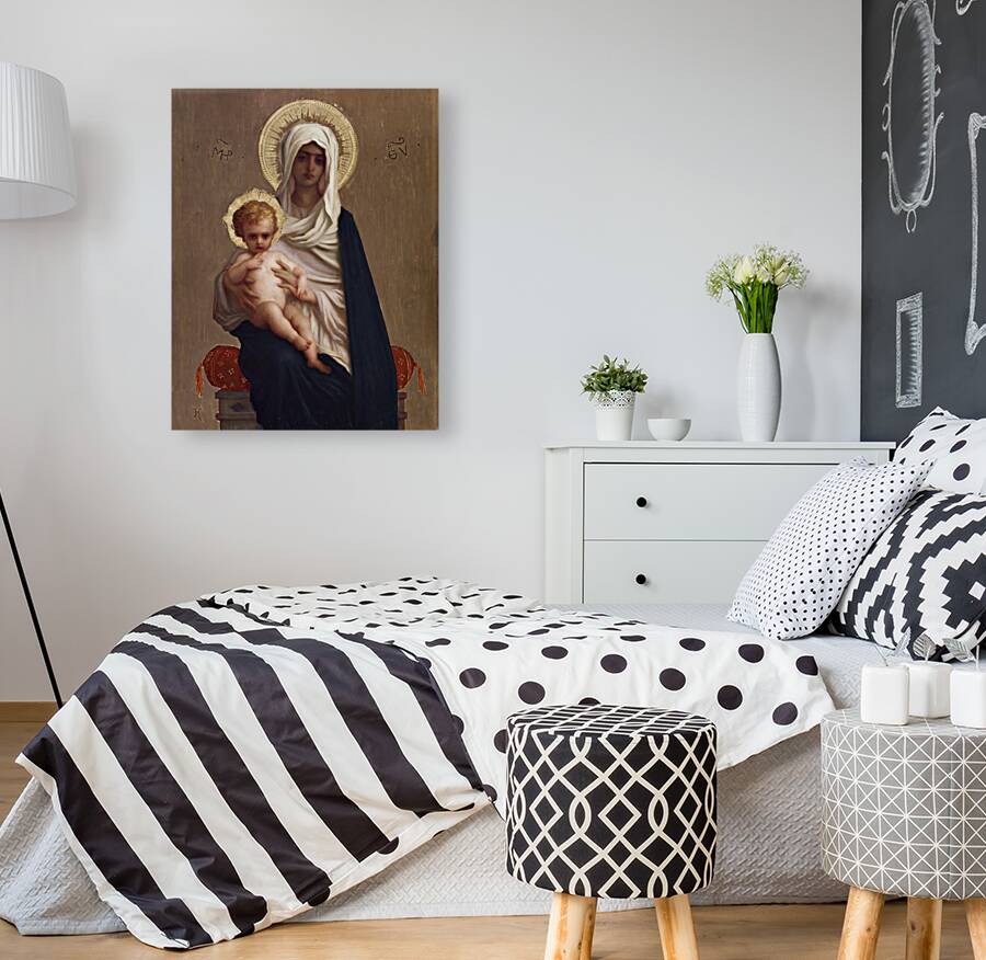 Virgin Of The Deliverance [C. 1872] by Ernest Hébert [1817–1908] Reproduction