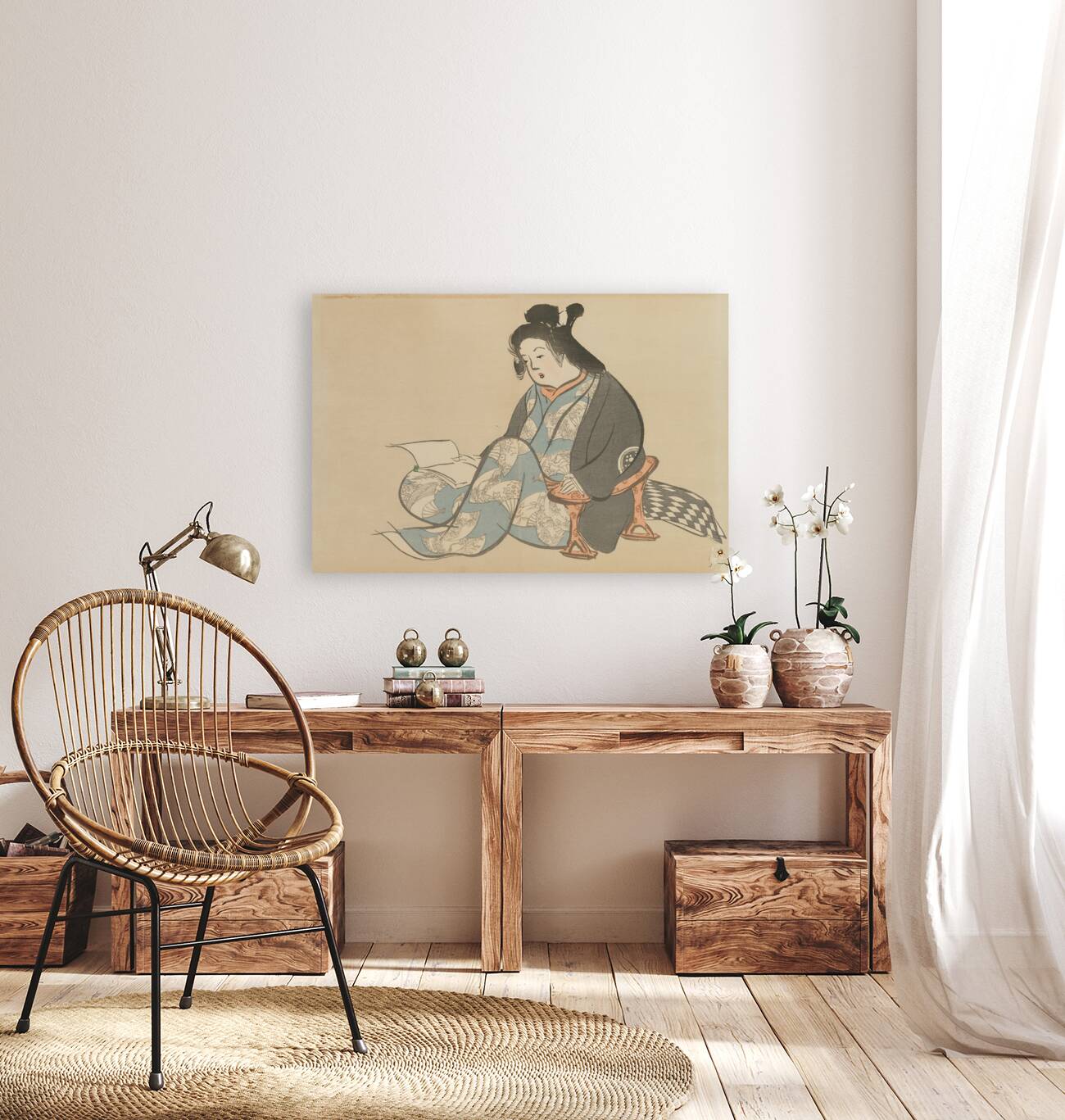 Idleness [Tsurezure] [1909–1910] by Kamisaka Sekka [1866–1942] Reproduction