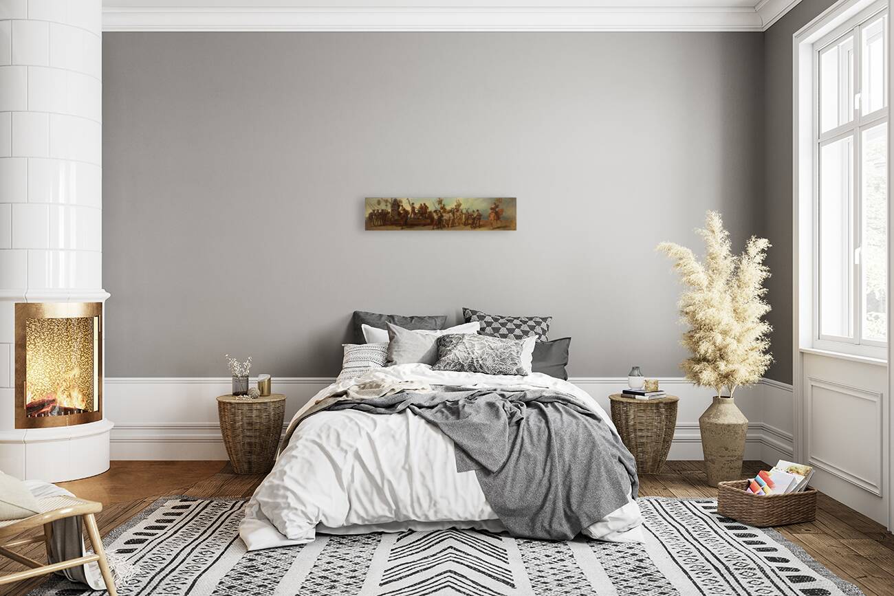 Entwurf zum Festzug 1879 – Die Schmiede [1879] by Hans Makart [1840–1884] Reproduction