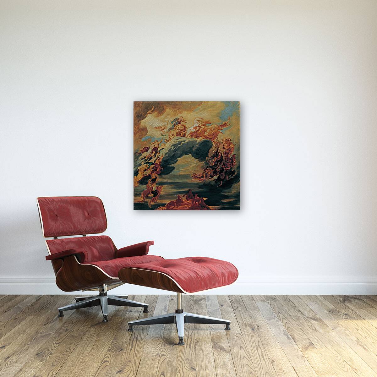 Der Sieg des Lichtes über die Finsternis [1884––1891] by Hans Canon [1829–1885] Reproduction