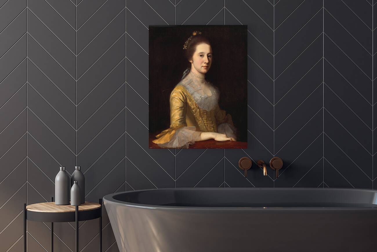 Margaret Strachan [Mrs. Thomas Harwood] [ca. 1771] by Charles Willson Peale [1741–1827] Reproduction