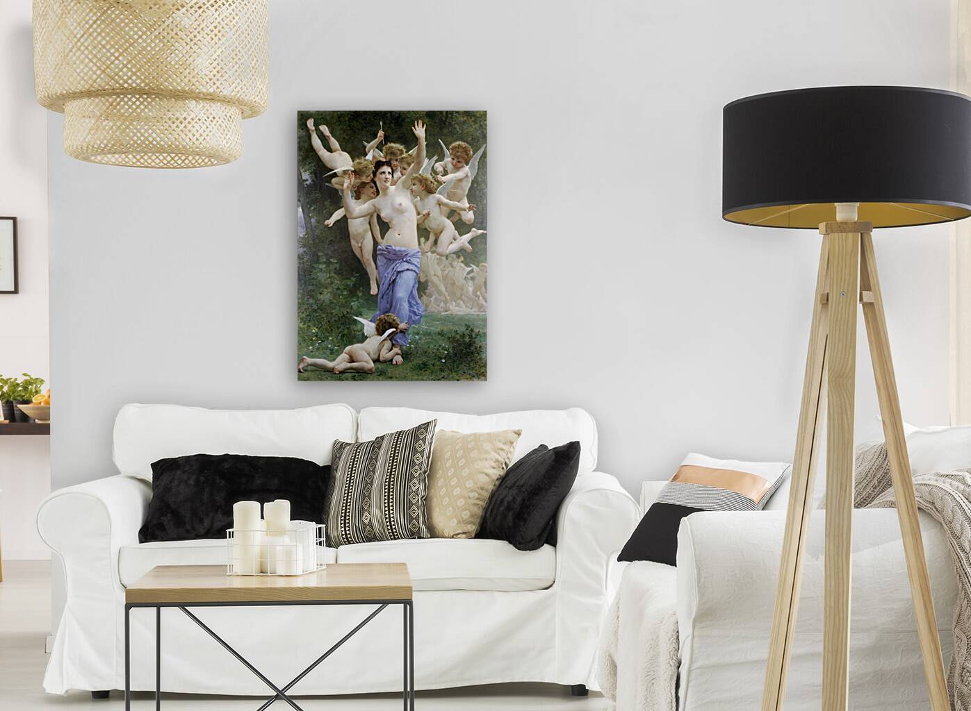 The Invasion [1892] by William Bouguereau [1825–1905] Reproduction