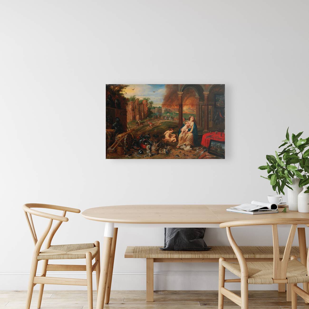 Allegory of touch by Frans Wouters [1612–1659] Reproduction