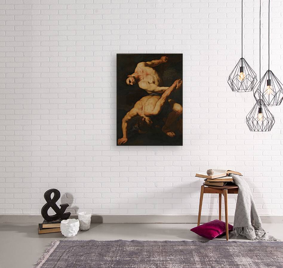 Hercules And Cacus by Antonio Zanchi [1631–1722] Reproduction