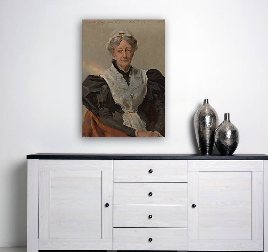 Mrs. Frederick Mead [Mary Eliza Scribner] [1893] by John Singer Sargent [1856–1925] Reproduction