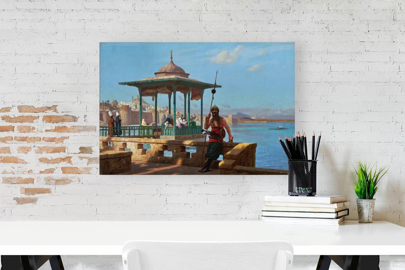 The Harem In The Kiosk by Jean–Léon Gérôme [1824–1904] Reproduction