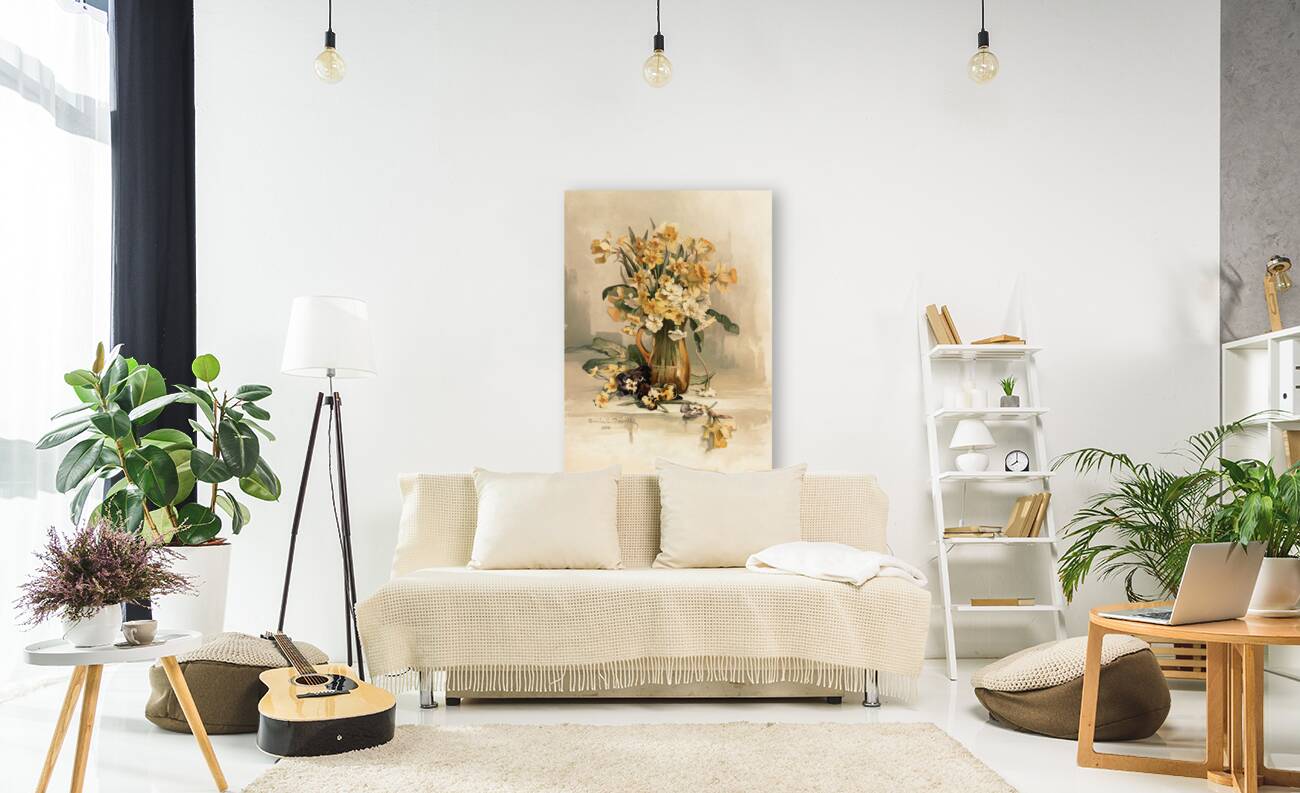 Jonquils [ca. 1861–1897] by Annie Nowell [1842–1935] Reproduction