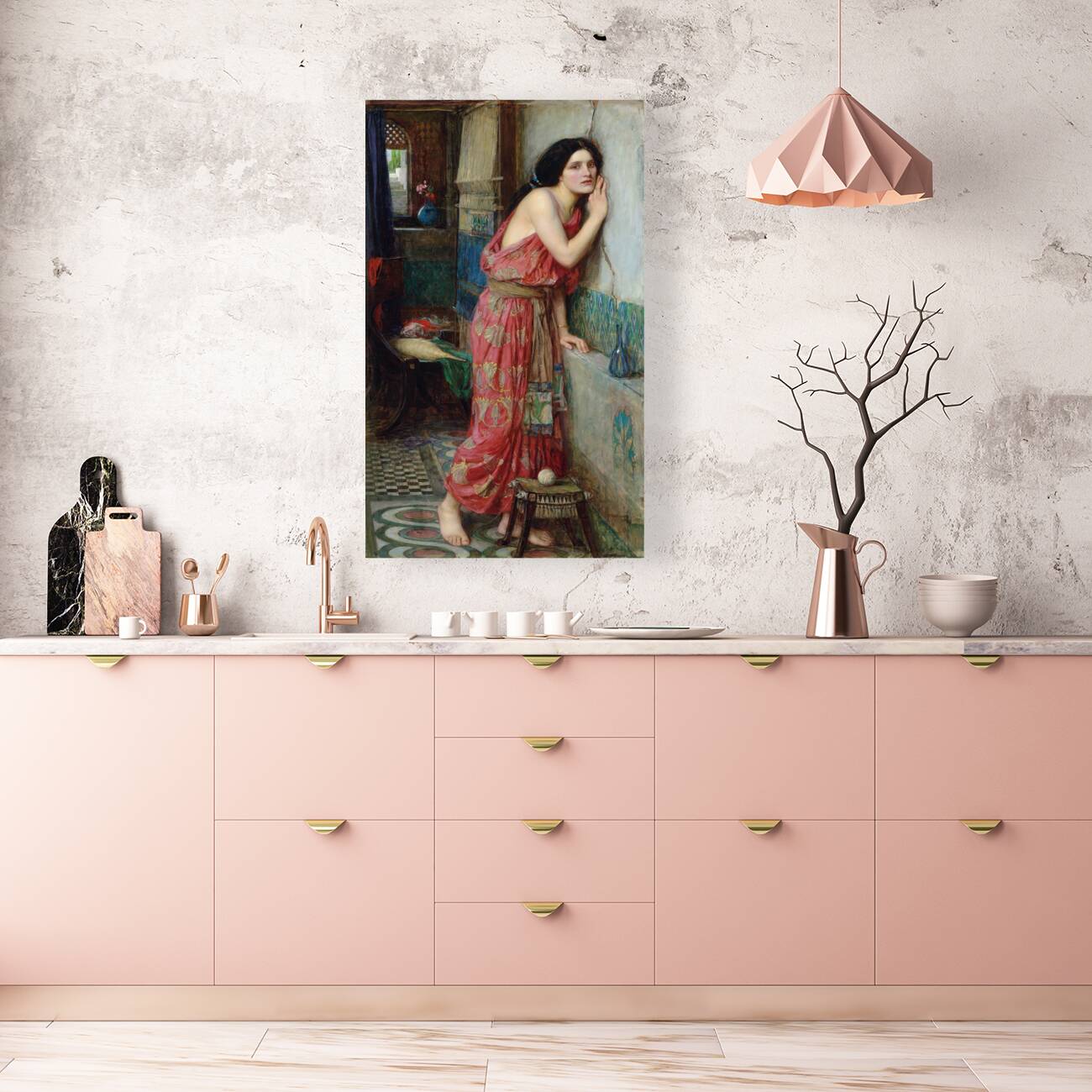 Thisbe by John William Waterhouse [1849–1917] Reproduction