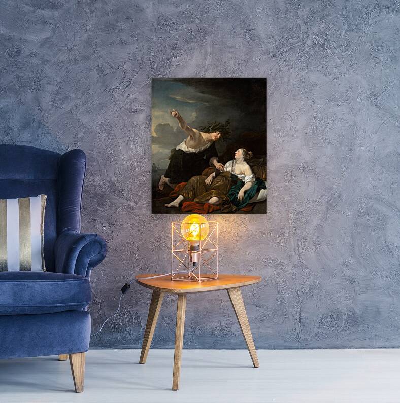 Bacchus And ariadne [1650] by Jacob Van Loo [1614–1670] Reproduction