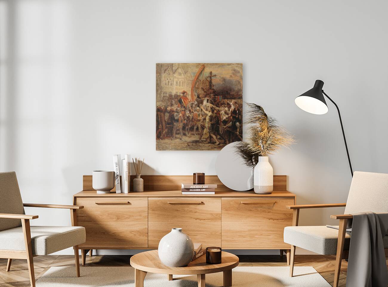 Etienne Marcel et la Grande Ordonnance de 1357 [1883] by Diogène Maillart [1840–1926] Reproduction