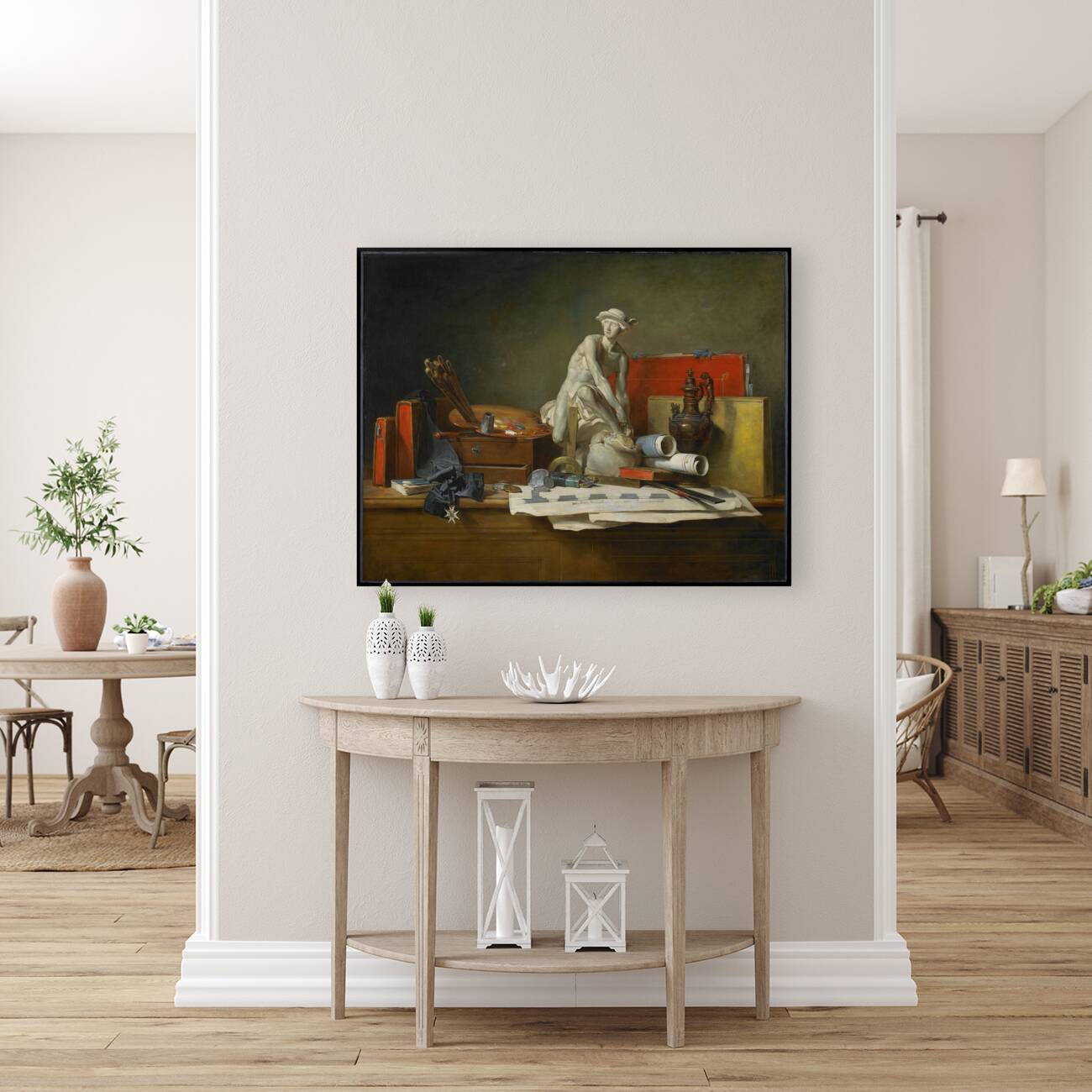 The attributes of the arts and the rewards which are accorded them [1766] by Jean Siméon Chardin [1699–1779] Reproduction