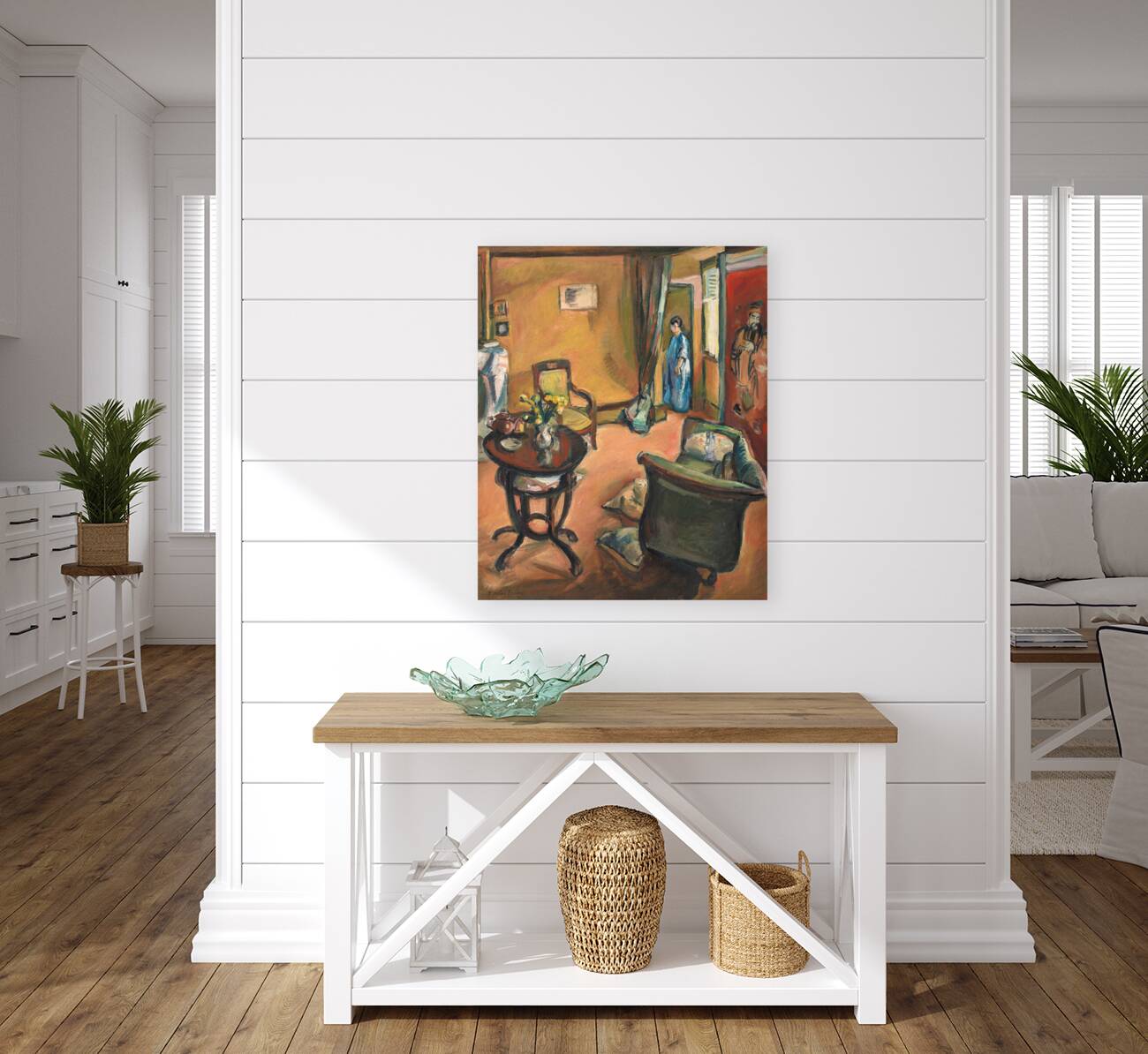 Interior [1914] by Emile Othon Friesz [1879–1949] Reproduction