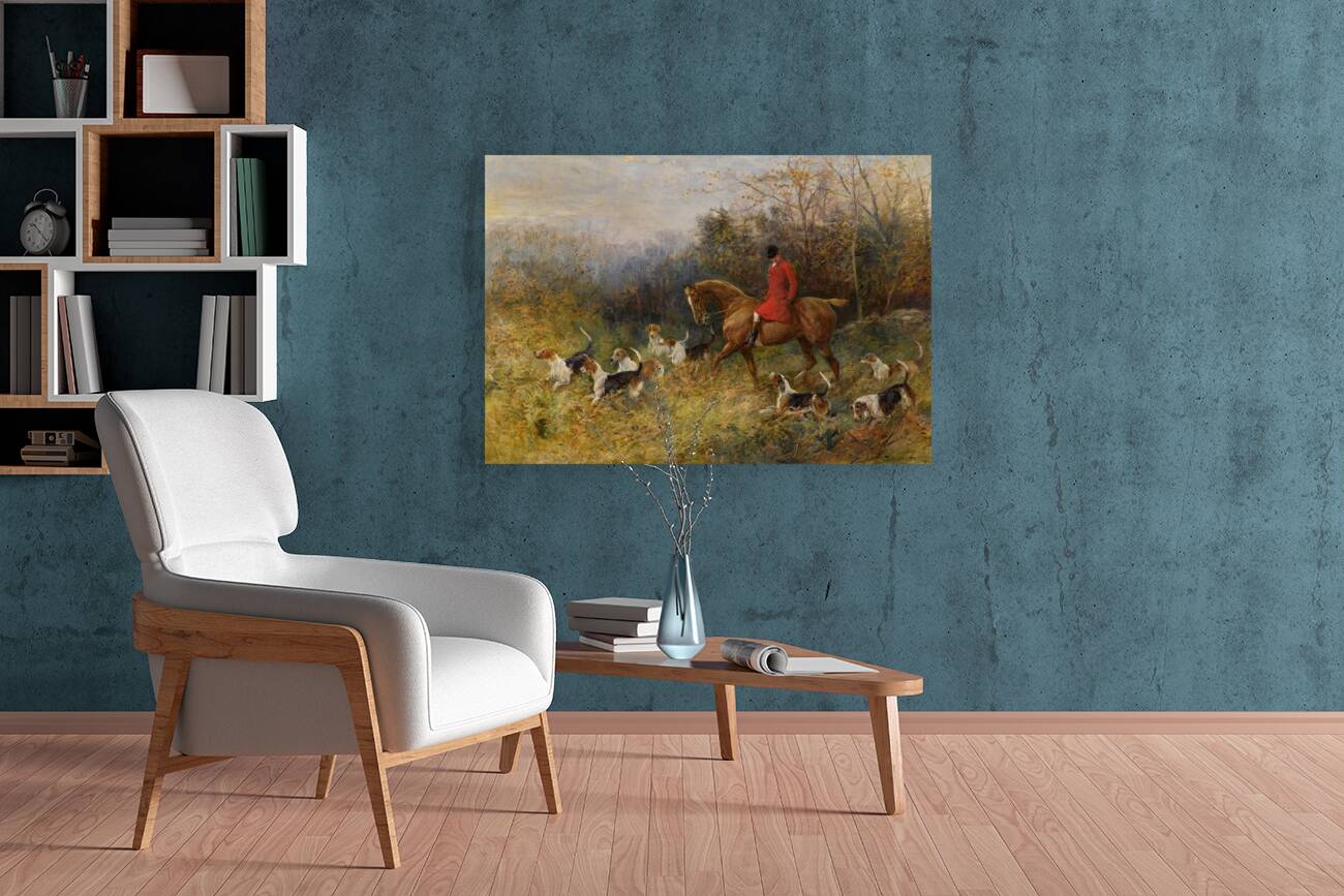 The draw by Heywood Hardy [1842–1933] Reproduction