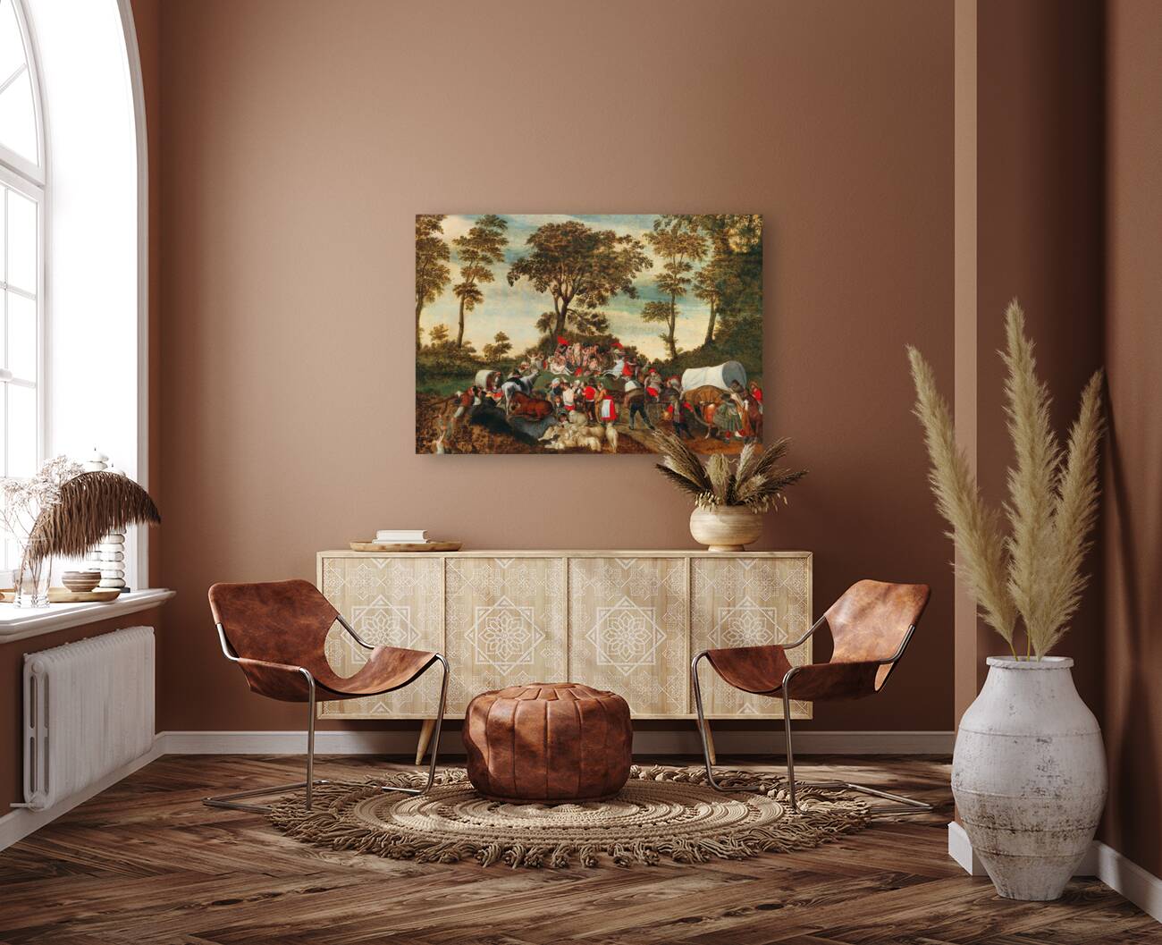 An Allegory of the Mystery of human life by Marten van Cleve [1527–1581] Reproduction