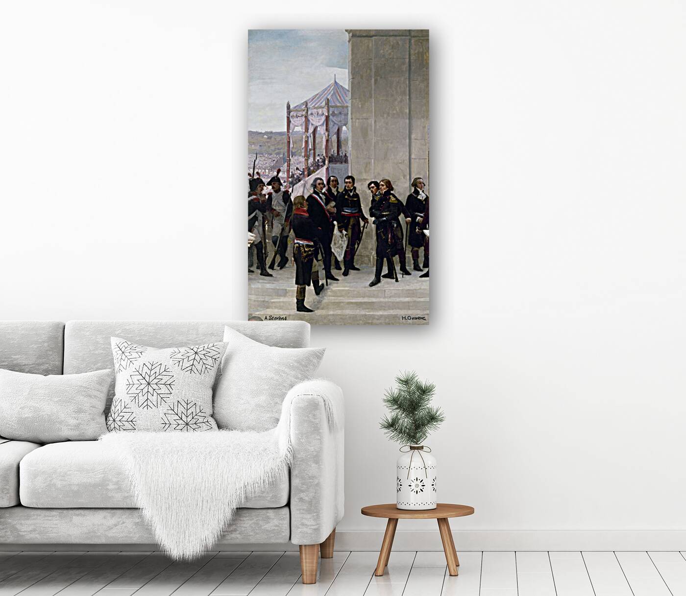 Federation Day 1790. The Convention 1792 [1889] by Henri Gervex [1852–1929] Reproduction