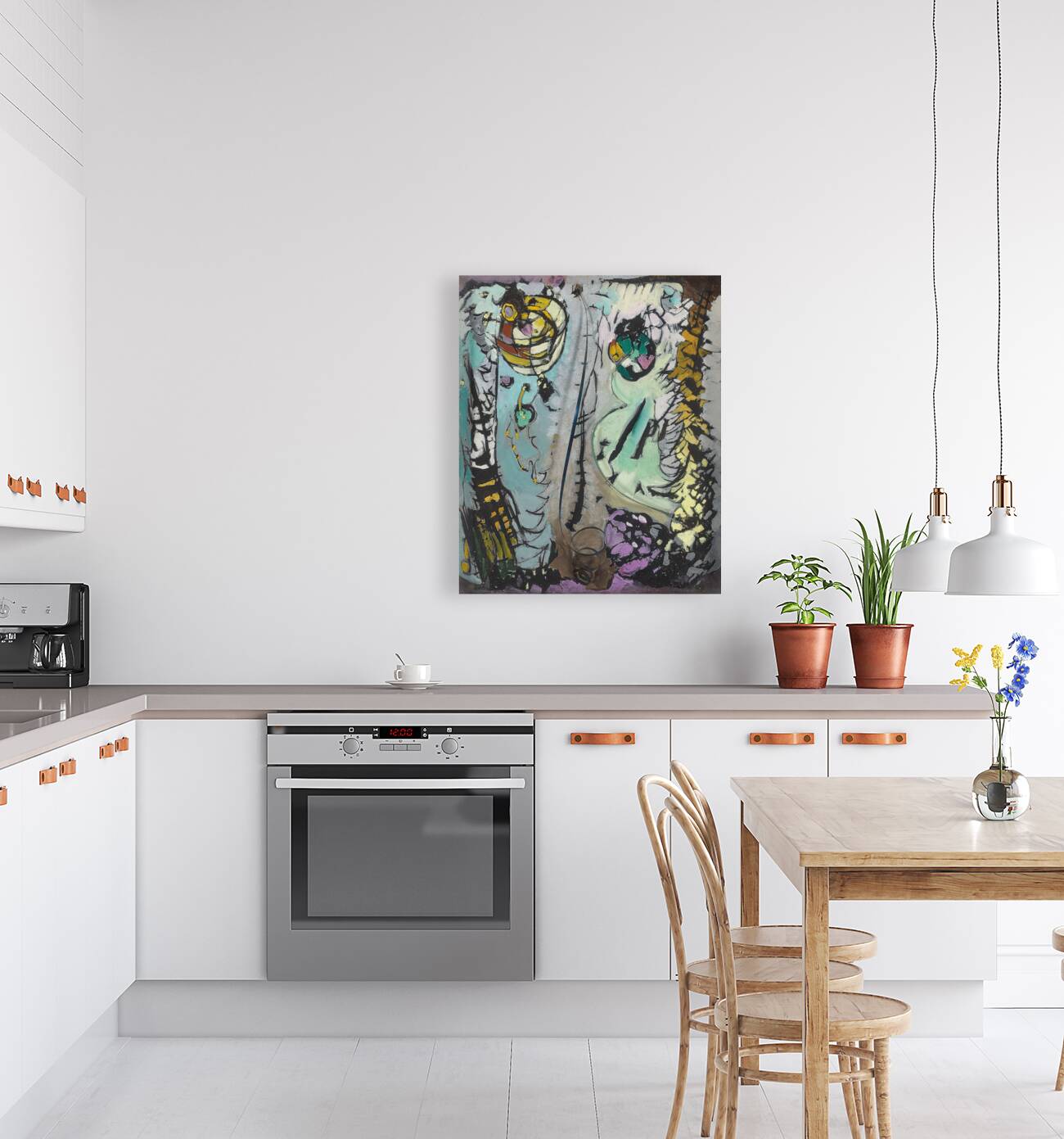 George Gershwin–‘Rhapsody in Blue.’ Part I [1927] by Arthur Dove [1880–1946] Reproduction