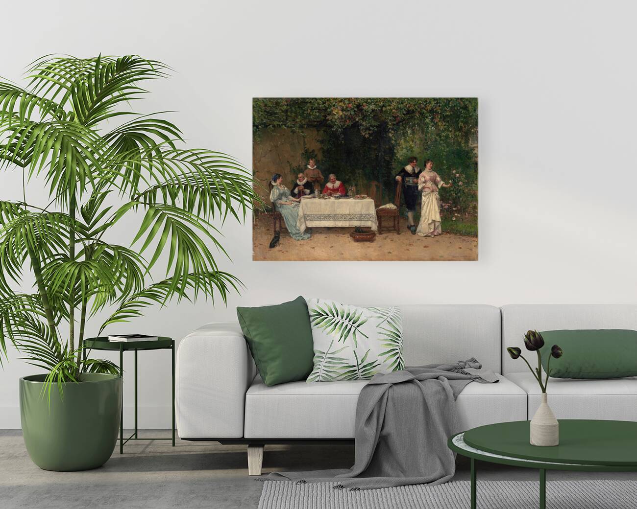 The Proposal [1878] by Adrien Moreau [1843–1906] Reproduction