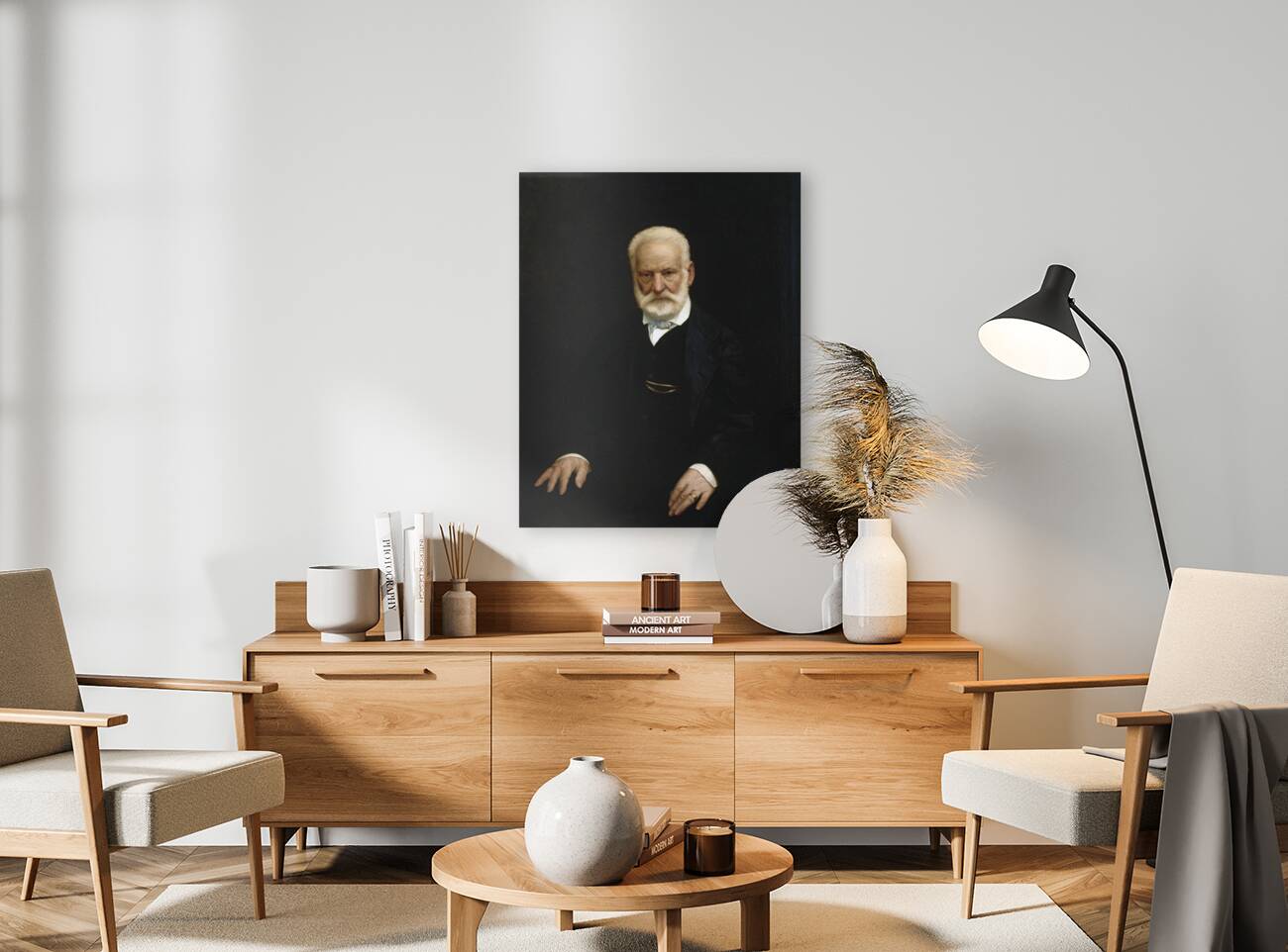 Portrait de Victor Hugo by Aimé Morot [1850–1913] Reproduction