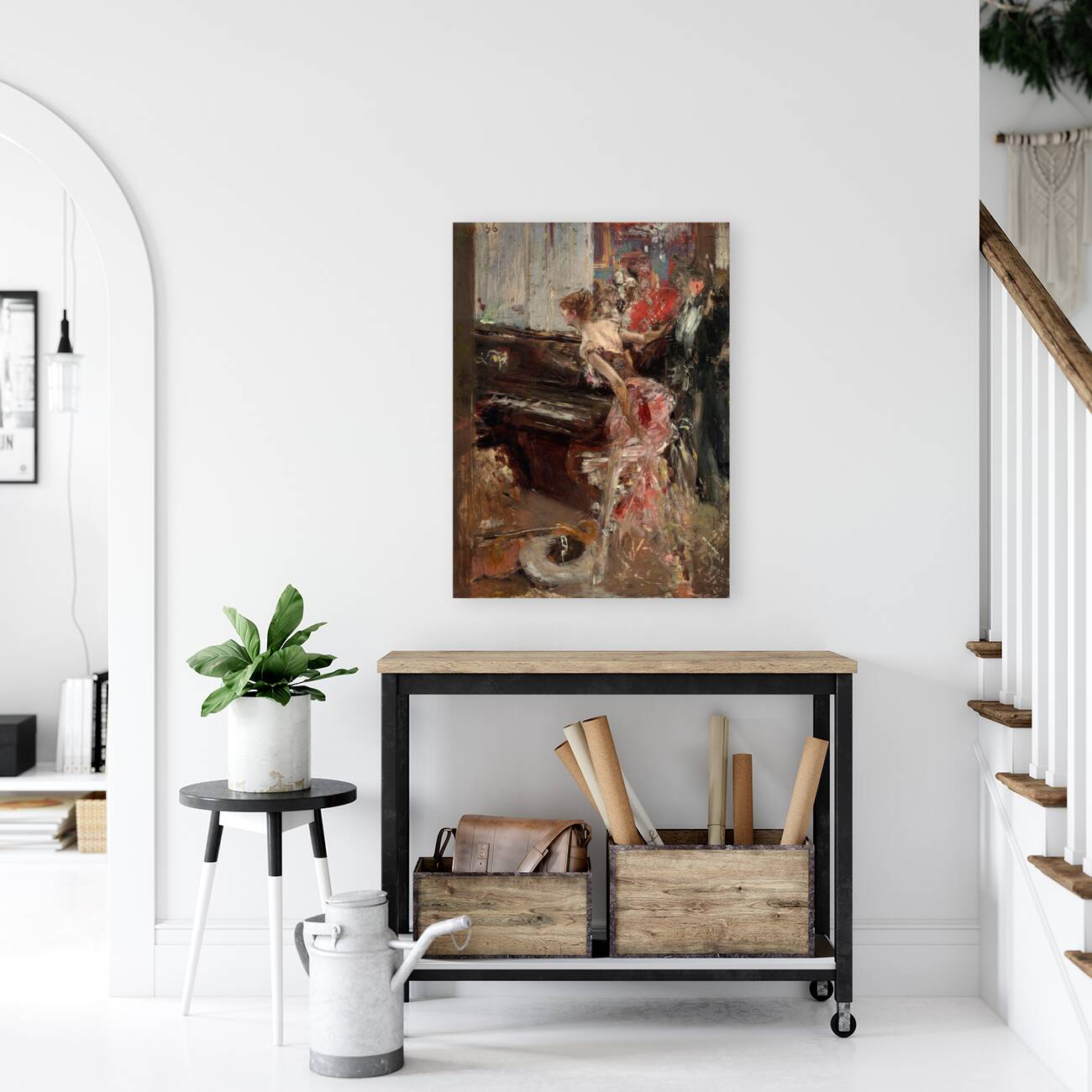 Recital [c. 1884] by Giovanni Boldini [1842–1931] Reproduction