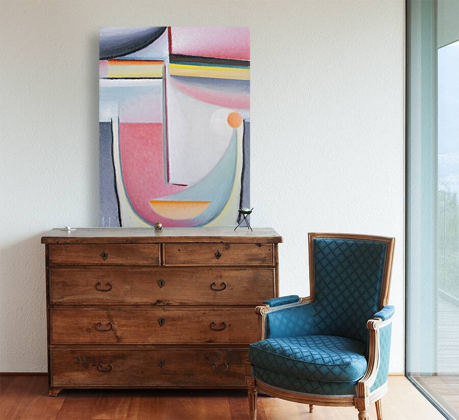 Abstract Head. Symphony in Pink [1929] by Alexej von Jawlensky [1864–1941] Reproduction