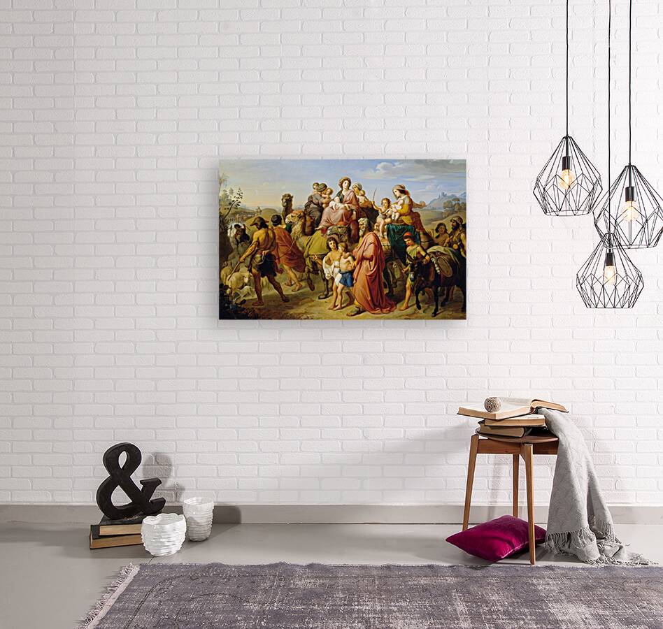 Jacob’s return [1841] by Karl von Blaas [1815–1894] Reproduction