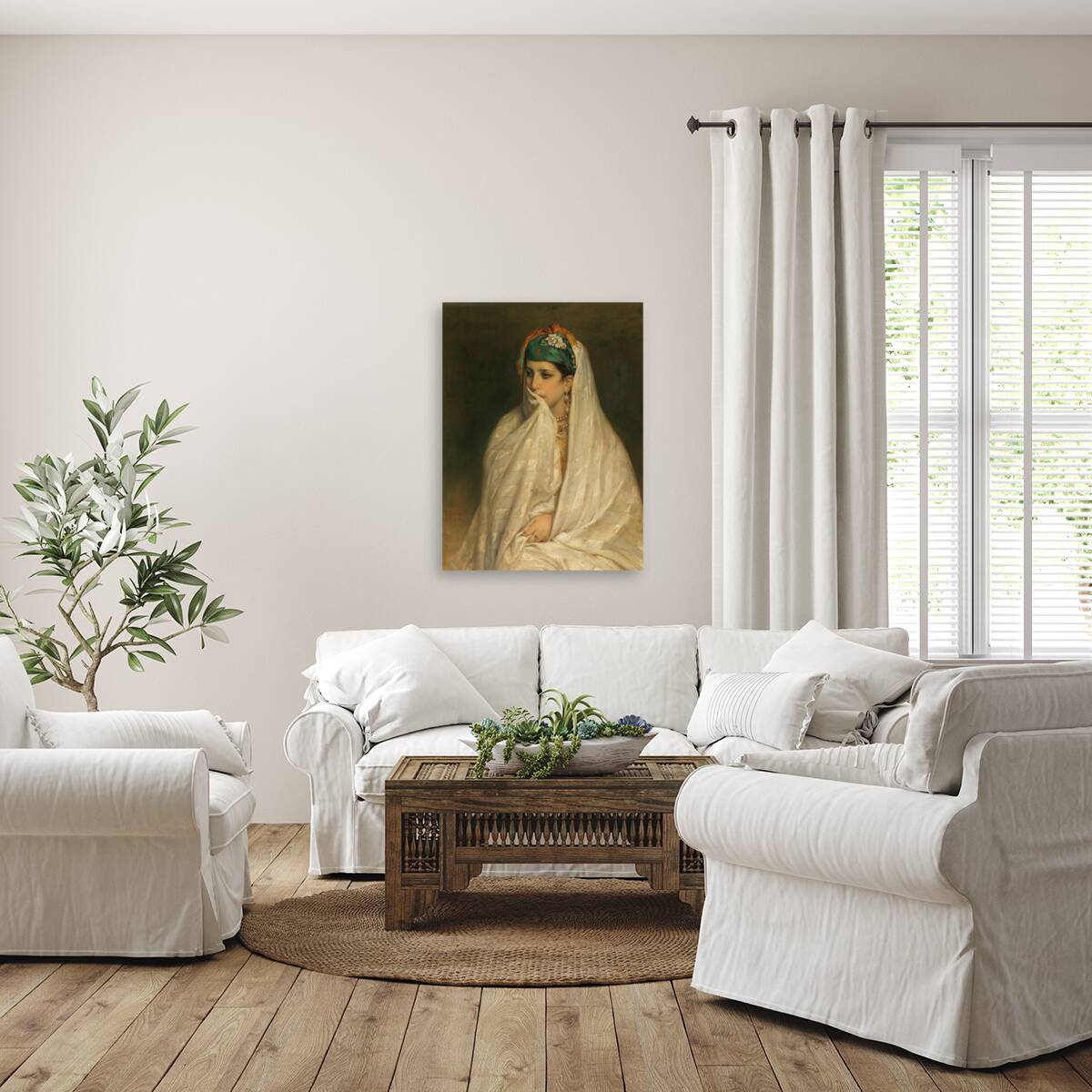 Juive de Tanger by Jean François Portaels [1818–1895] Reproduction