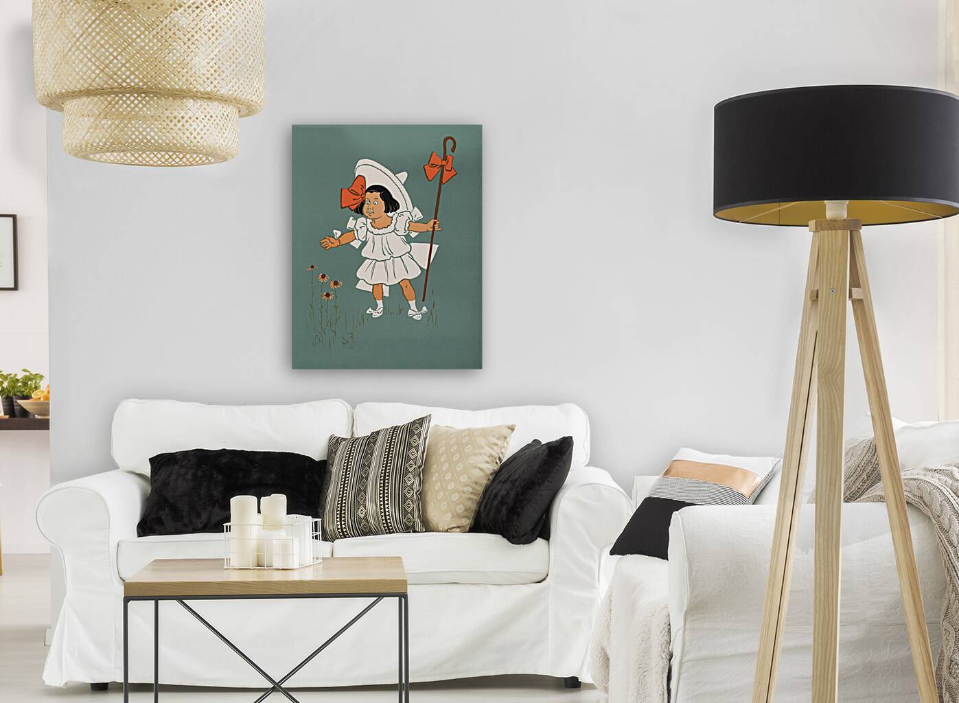 Denslow’s Mother Goose Pl 32 [1901] by William Wallace Denslow [1856–1915] Reproduction