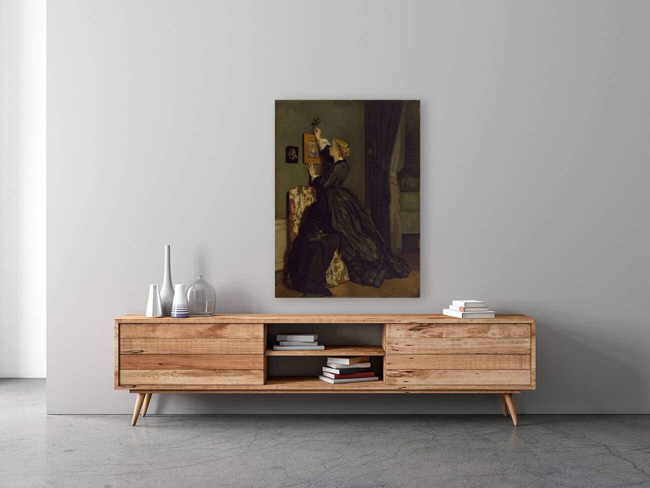 Palm Sunday [ca. 1862] by Alfred Stevens [1823–1906] Reproduction